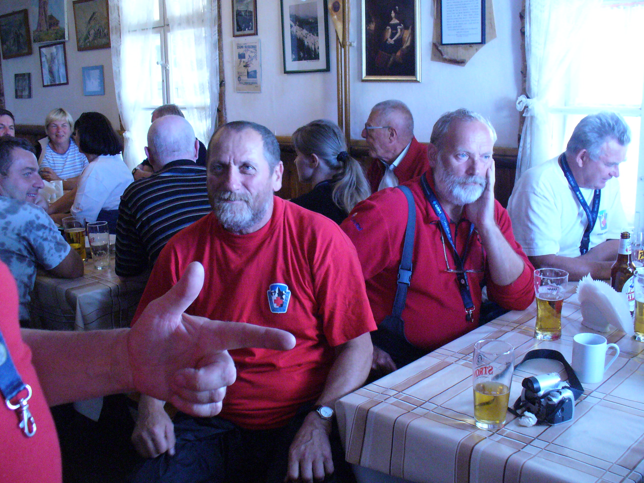 Spotkanie integracyjne seniorów H.S., Grupy Wałbrzysko- Kłodzkiej i Karkonoskiej GOPR na Śnieżniku.